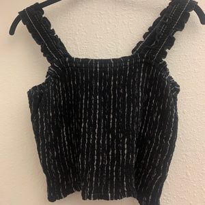 Hollister rouched crop top